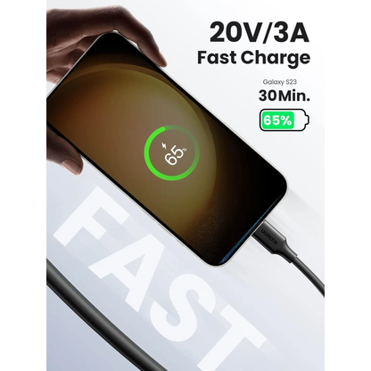 Cable USB-C a USB-C – 60W PD